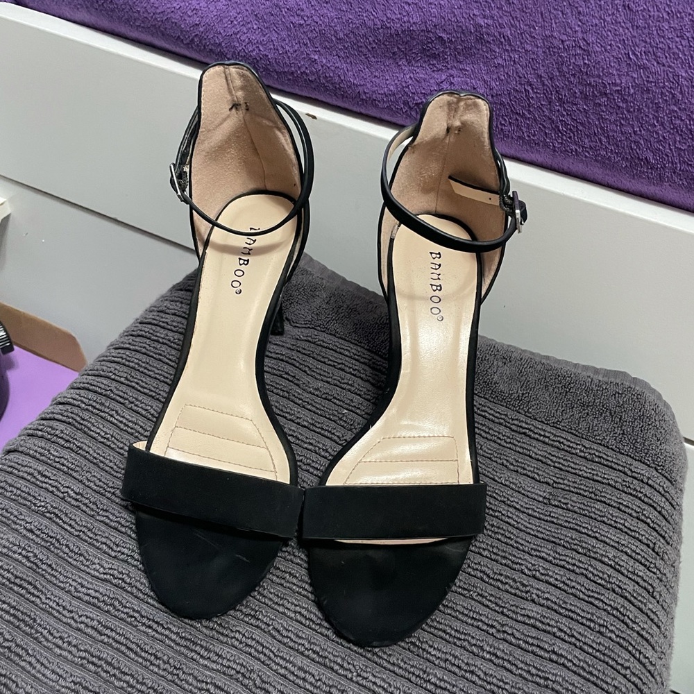 Black heels